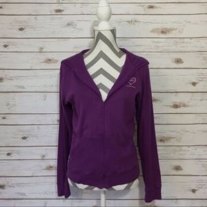 Vintage Victoria Secret hooded jacket-GUC-Sz Small